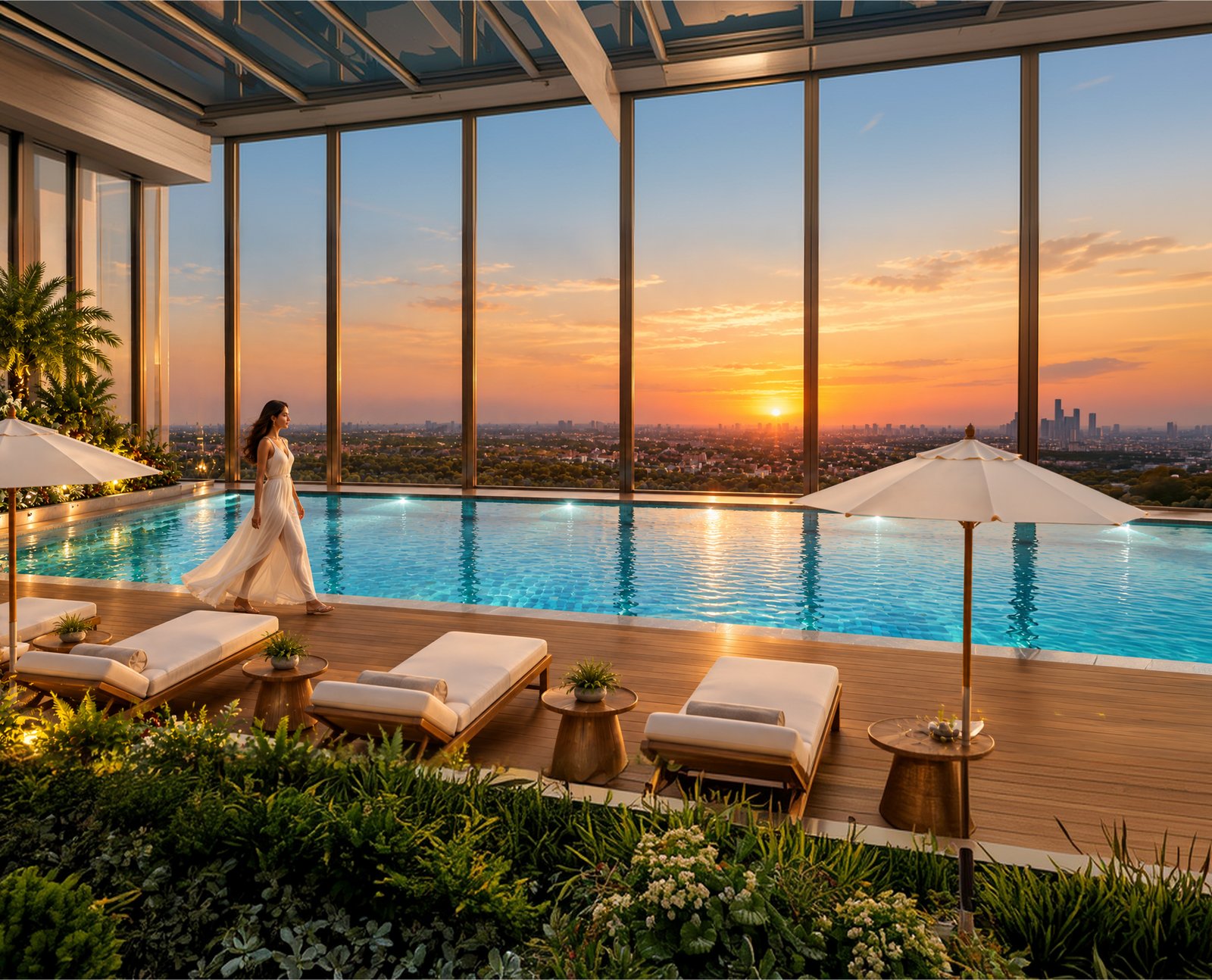 Swimming Pool with Decks