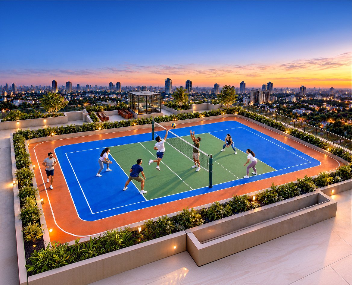 Multipurpose Turf With Jogging Track